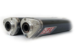 Escape TRS para Yamaha YZF-R1 Street: Fibra de Carbono/Aluminio DUAL
