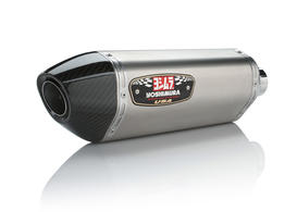 Escape 3QTR  R-77 para YAMAHA YZF-R1 Race: Titanio y punta de Fibra de Carbono D